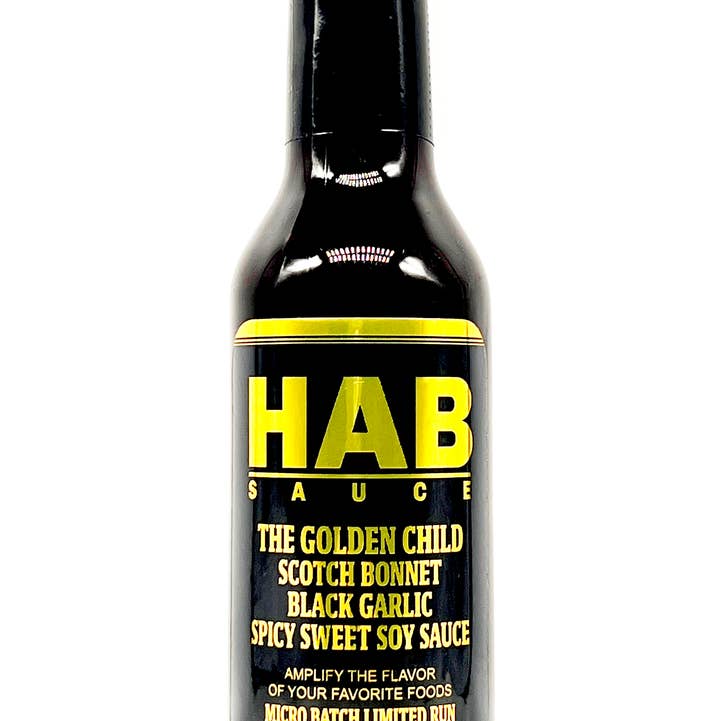 HAB Sauce - Wholesale Hot Sauce - The Golden Child 5 oz. (148ml) (Hot)0