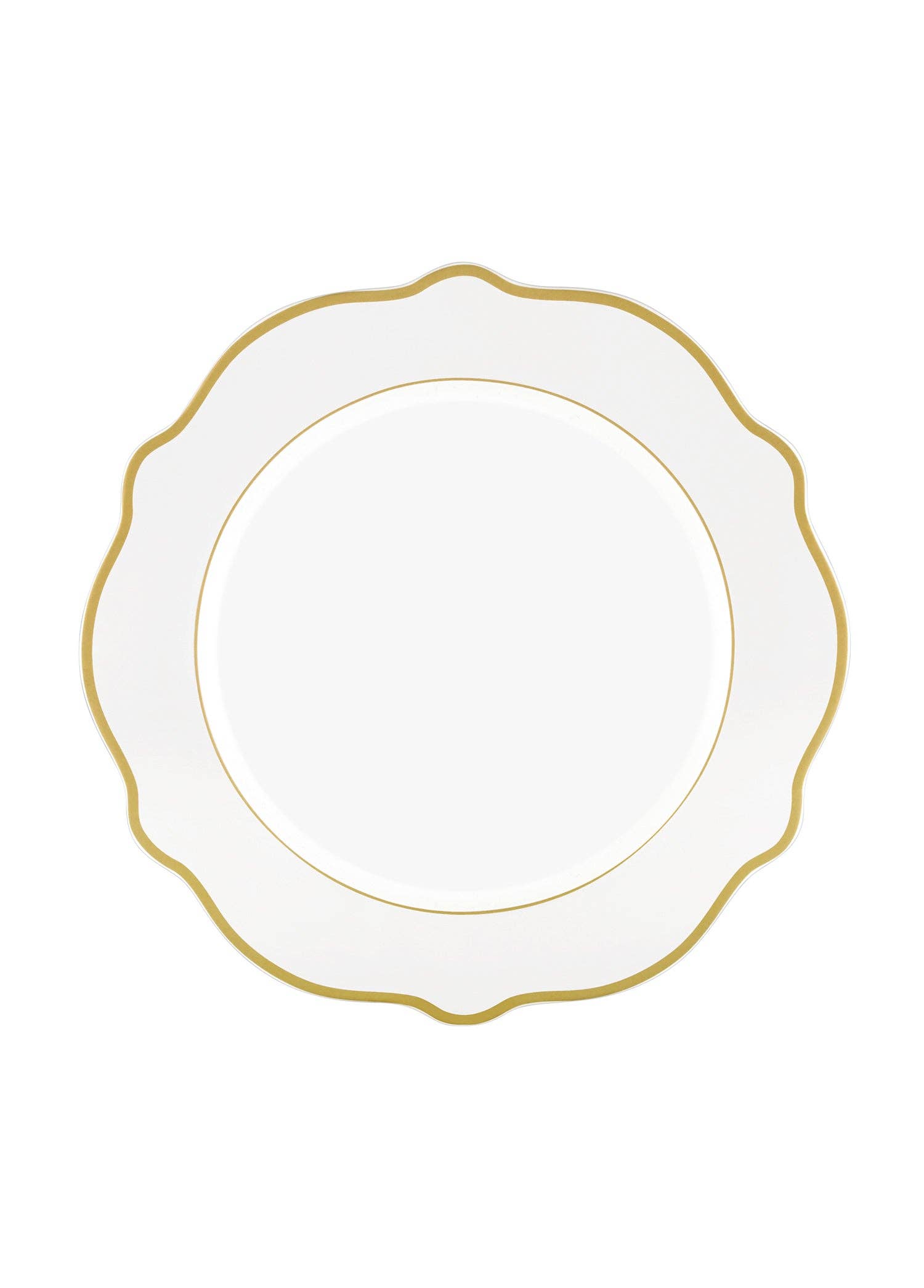 Rozi – wholesale Dinner plate – Jaswely Collection Porcelain Dinner Plates, Set of 6 (White)1