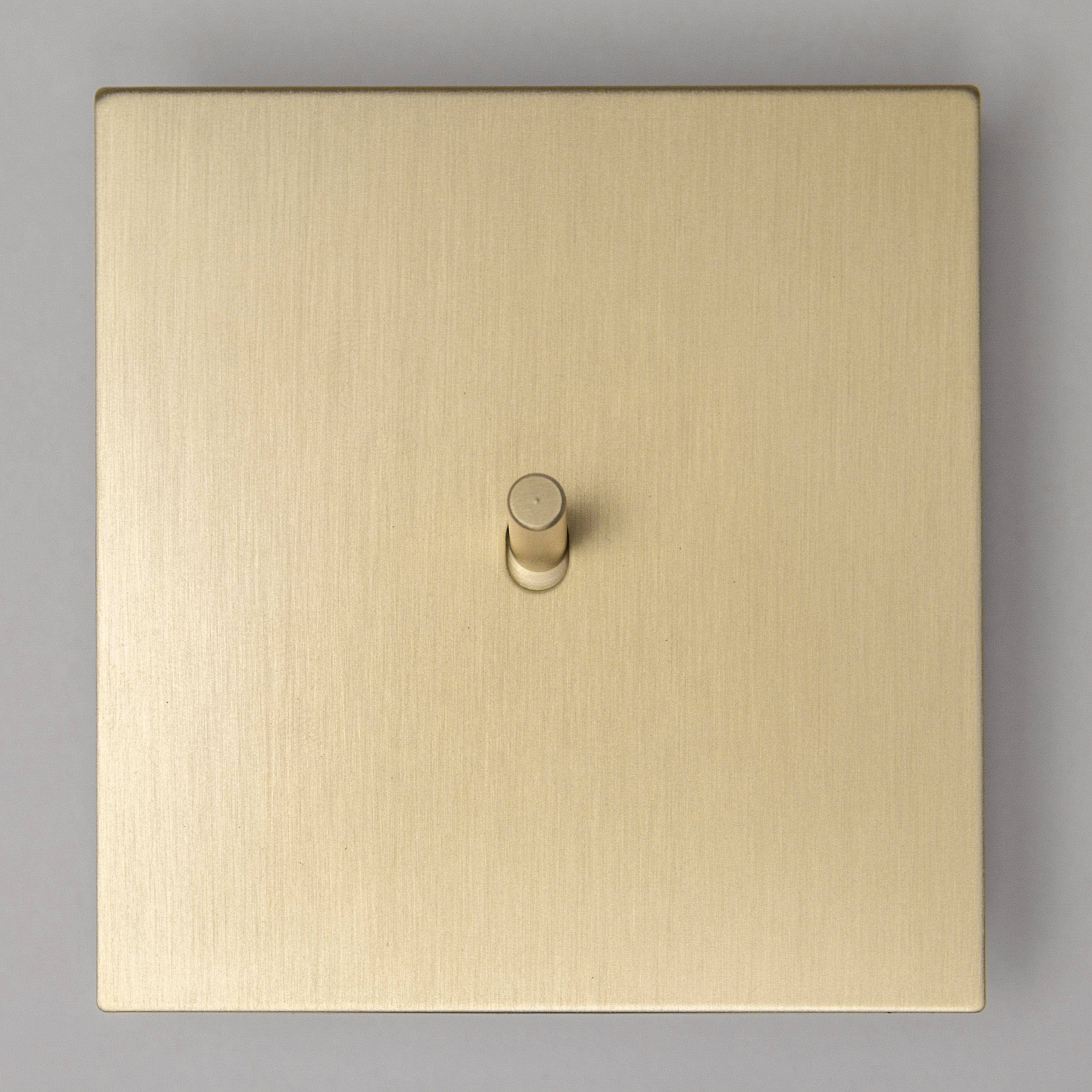 Brass bee – wholesale Light switch cover/plate – Satin Brass Switches and Sockets - J Series6