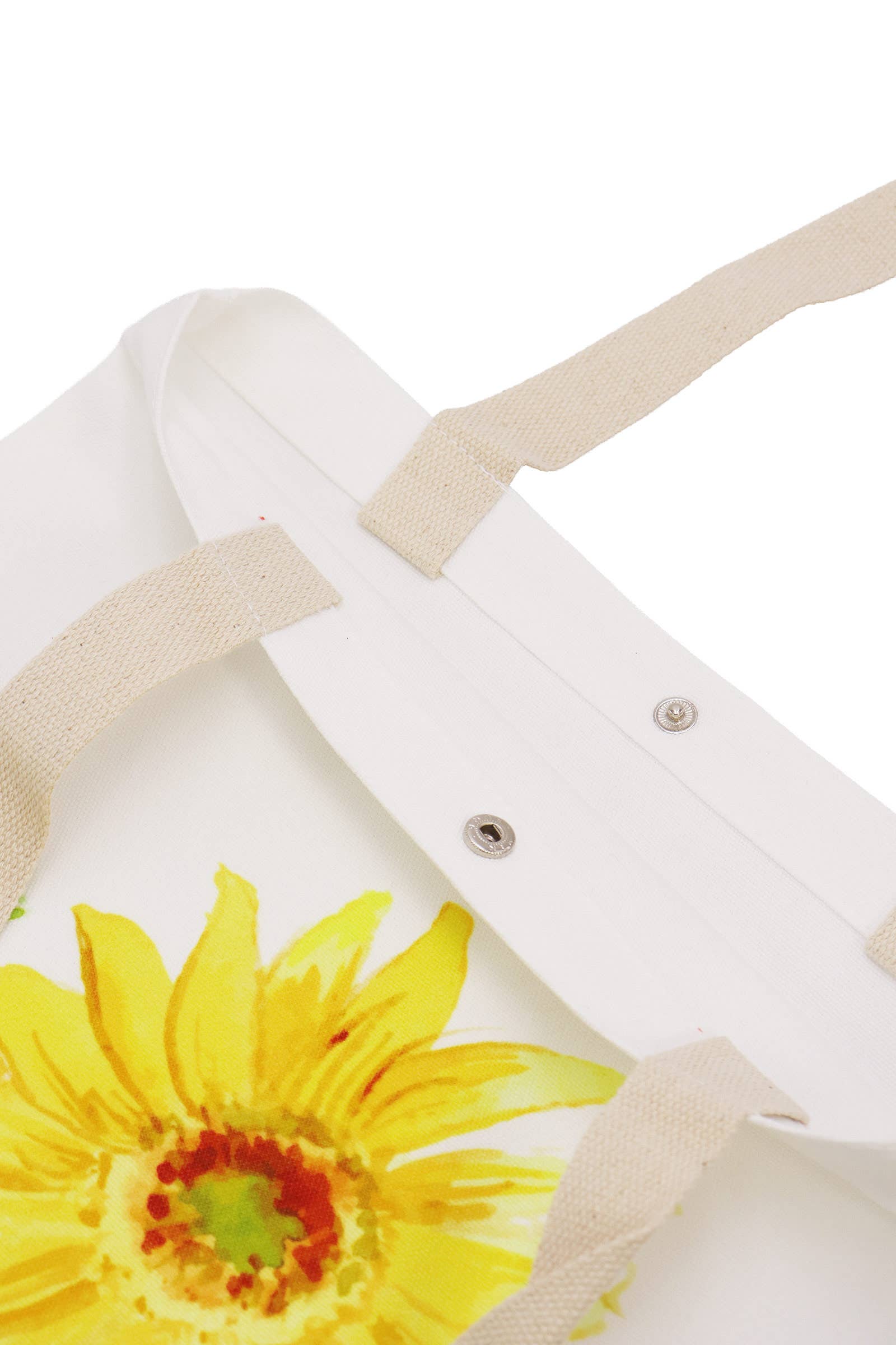 ASSORTED Sunflower Print Canvas Tote Bag for wholesale on Faire3
