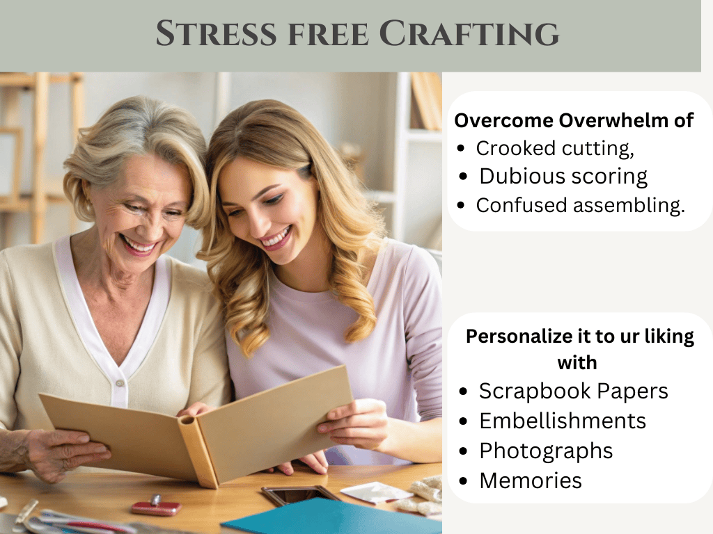 CrafTreat - Wholesale Scrapbook - Craftreat Scrapbook Blank Quick Folio - Hexagon Fold out8