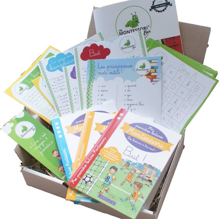 Mamontessoribox_1st leesalbums voor wholesale door MaMontessoriBox