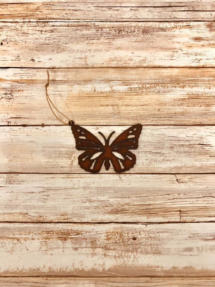 Butterfly Ornament for wholesale by Universal Ironworks USA