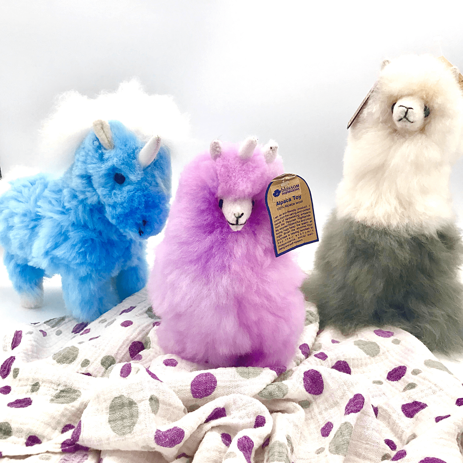 Blossom Inspirations - Wholesale Stuffed/Plush Toy - Kids & Baby - Llamacorn Alpaca Fur Toy28