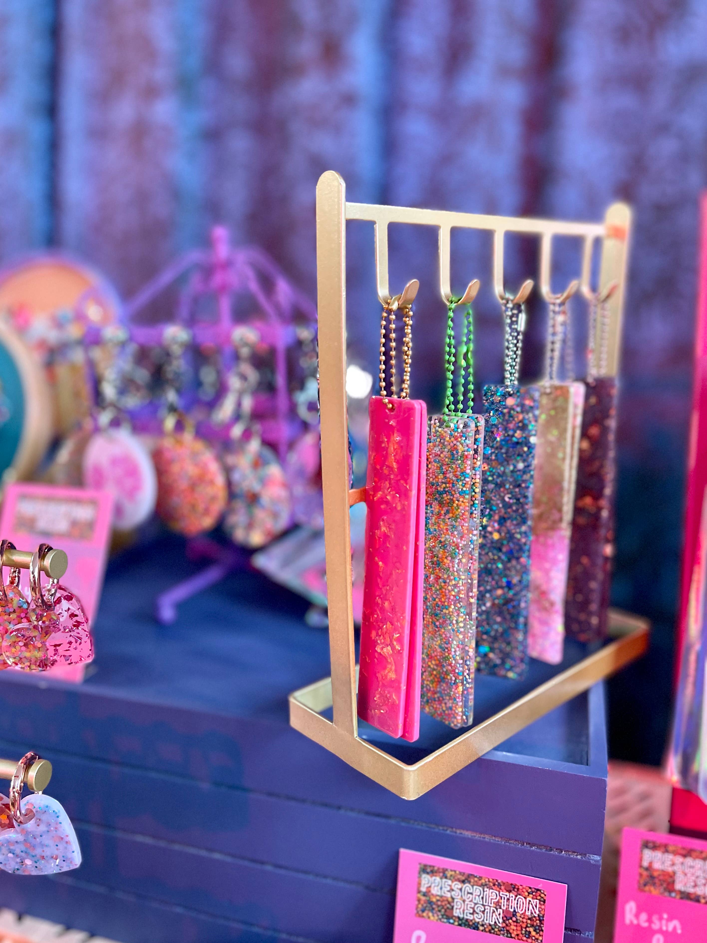 Prescription Resin - Wholesale Bookmark - RESIN BOOKMARK | GIFT SHOP | x 6 MIXED ASSORTMENT1