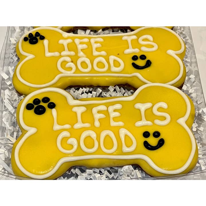 DELCO DOG CO. - Wholesale Pet Treats - Dog - LIFE IS GOOD Dog Bones!3