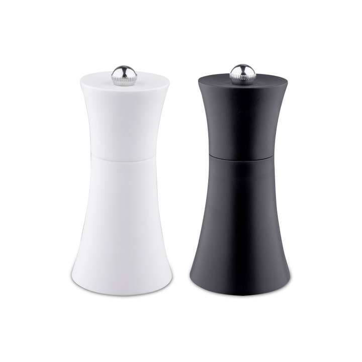 Pfeffer-/Salzmühlen Set Black And White für den Großhandel von Karl Weis