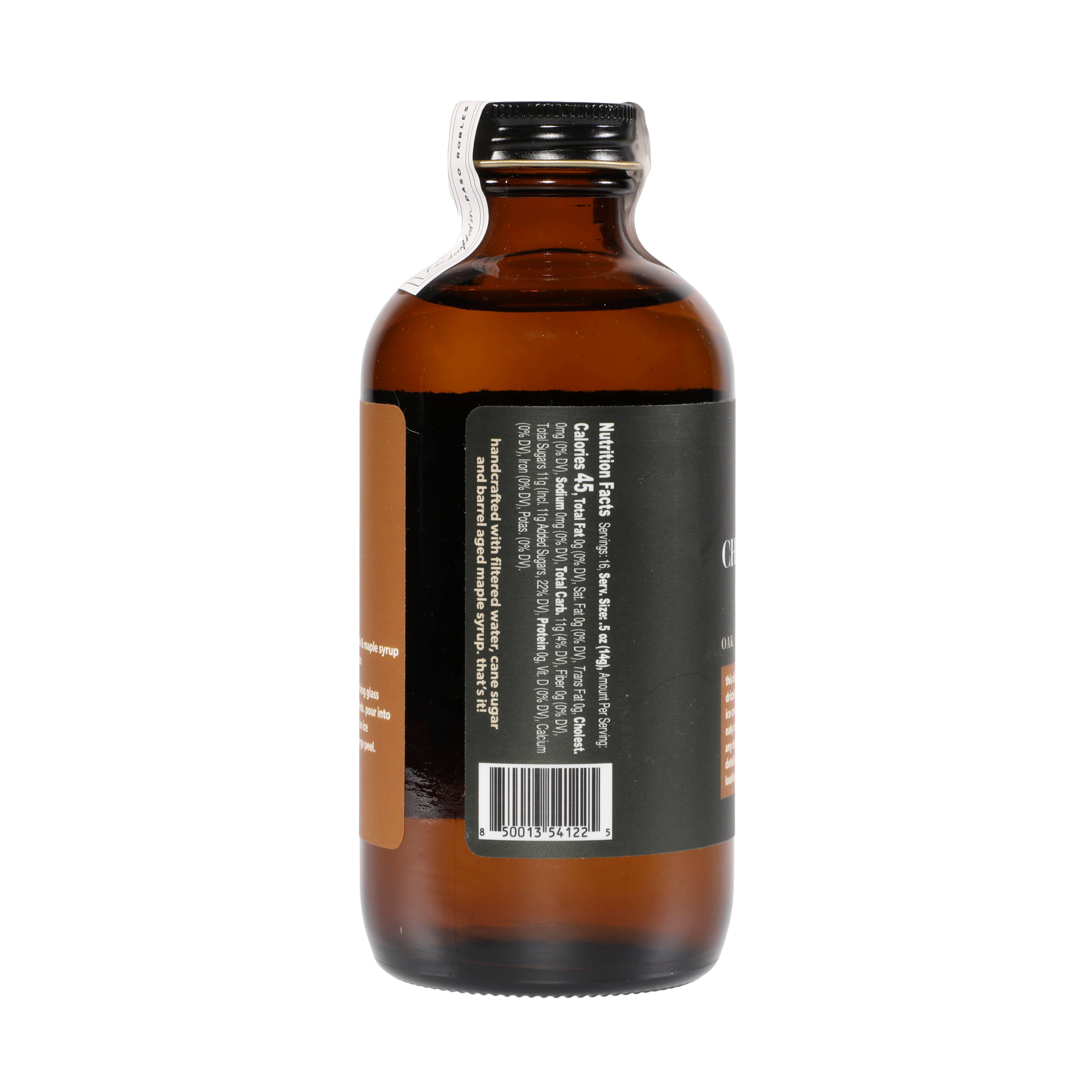 Yes Cocktail Co – Großhandel Cocktailmischung/-sirup – Verkohlte Eiche & Ahornsirup2