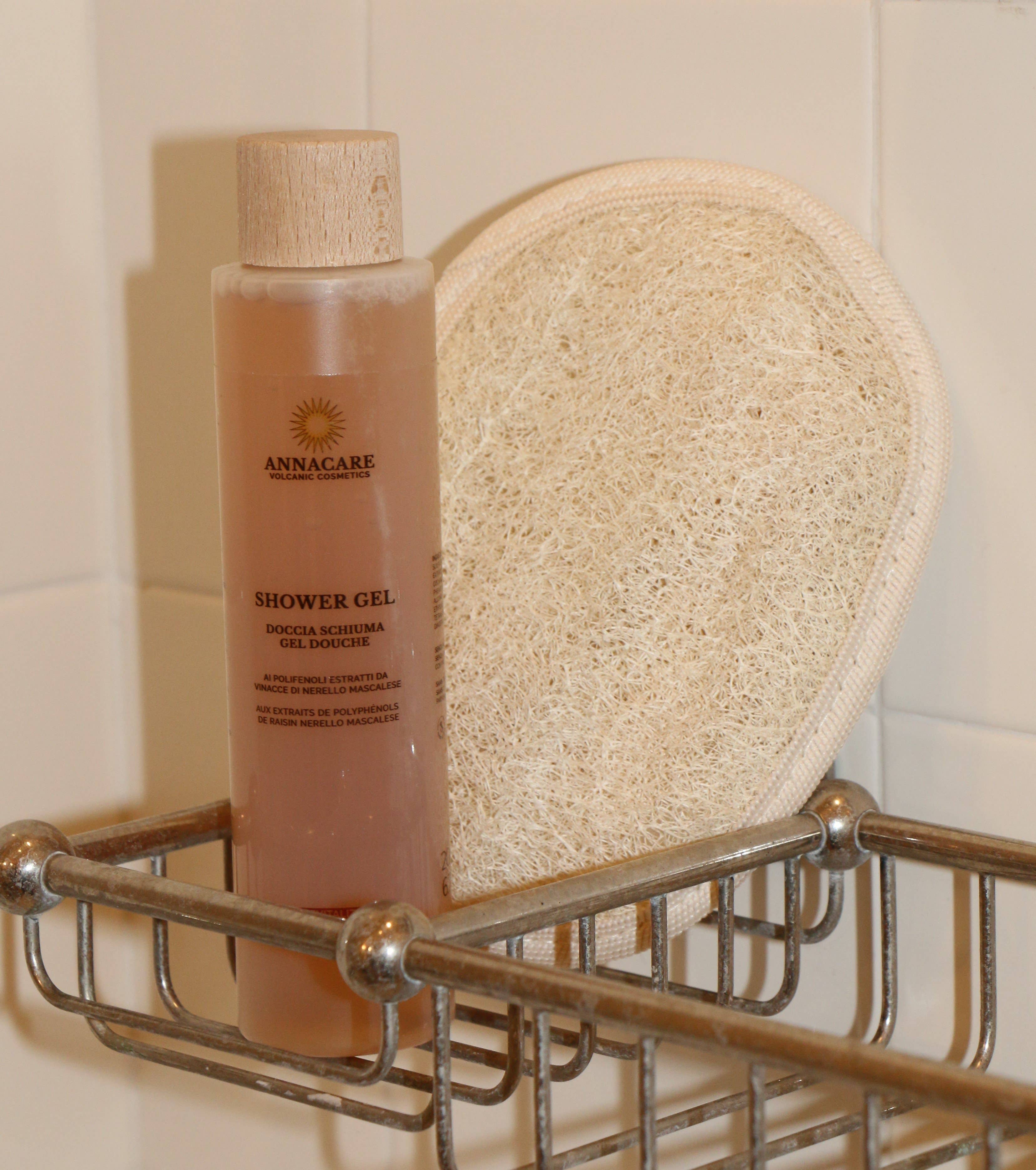 Annacare Volcanic Cosmetics - Wholesale Loofah - Hydrea London Organic Egyptian Loofah Body Pad2