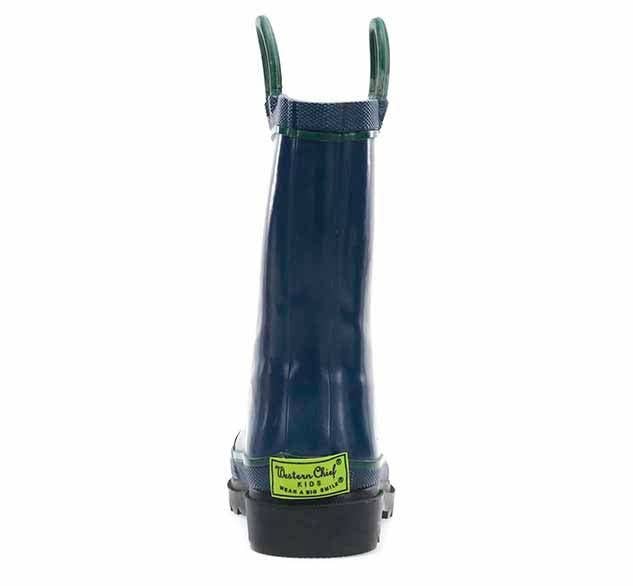 Kids Firechief 2 Rain Boot - Navy for wholesale on Faire4
