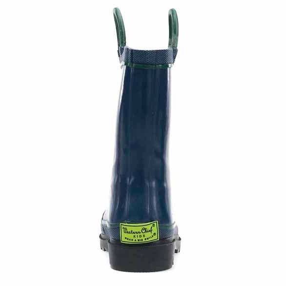 Kids Firechief 2 Rain Boot - Navy for wholesale on Faire4