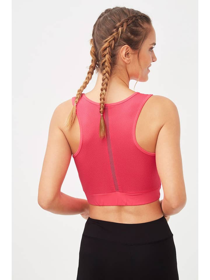 FUXIA Sleeveless Sports Top with Racerback - P40056 for wholesale on Faire1