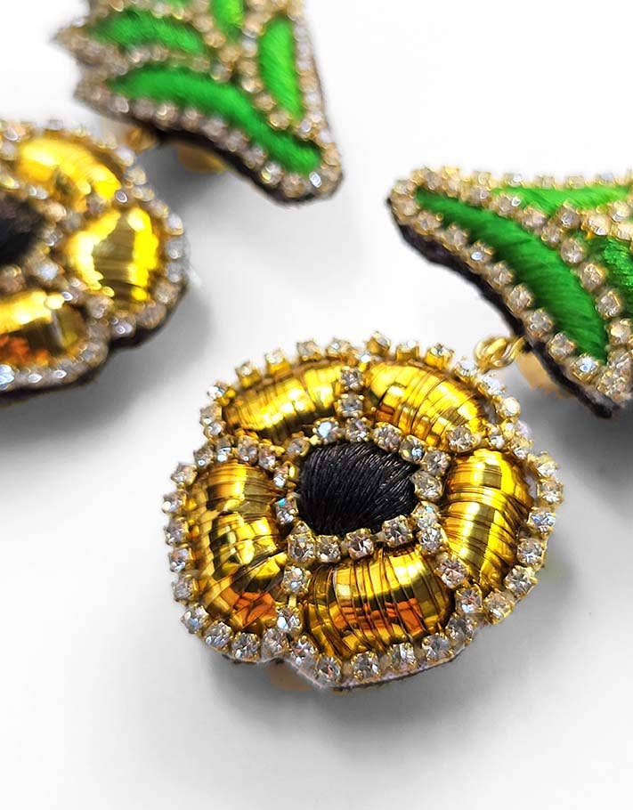 Céleste Mogador - Wholesale Hangende/ronde oorbellen - Nina S oorbellen met clip2