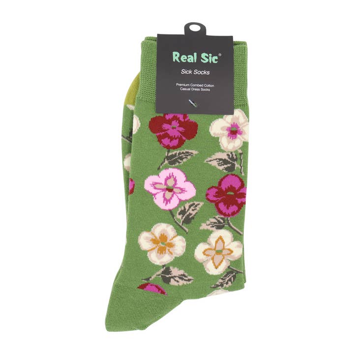 Real Sic - Wholesale Socks - Unisex - Flower Socks - Comfy Cotton for Women15