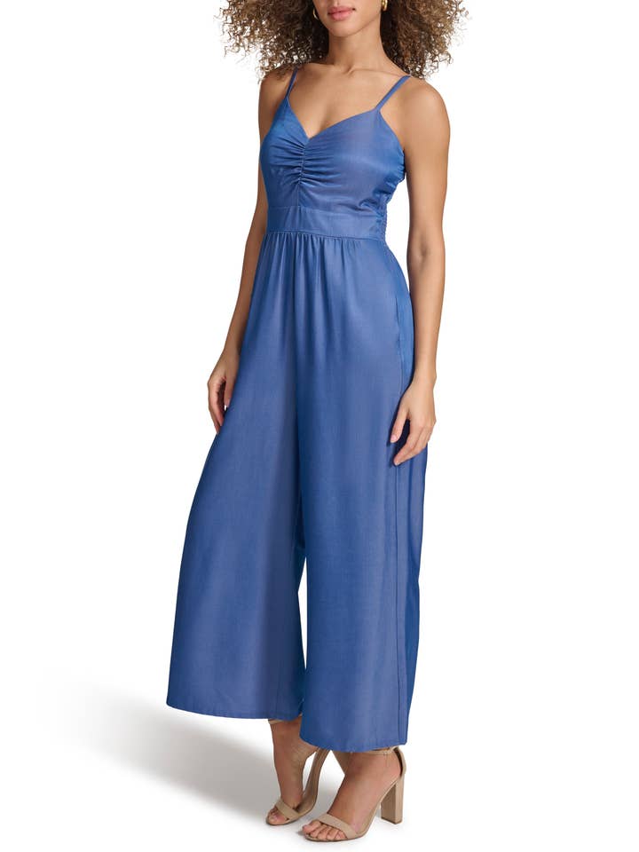 Kensie- Denim Jumpsuit for wholesale by Kensie & Siena