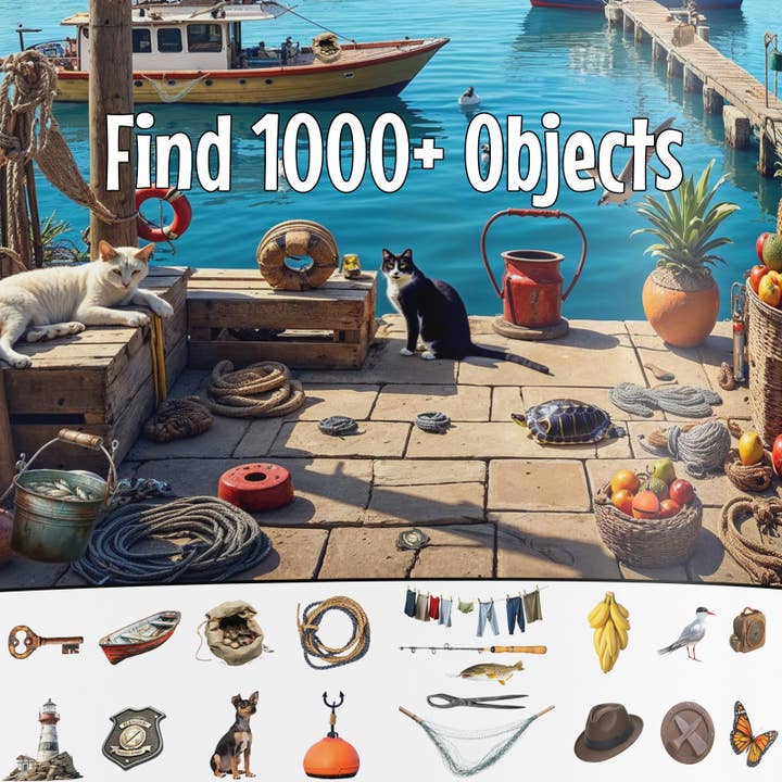 Puzzle Books Co - Wholesale Coloring & Activity Book - Adult - Lost And Found: Hidden Object Book for Adults3