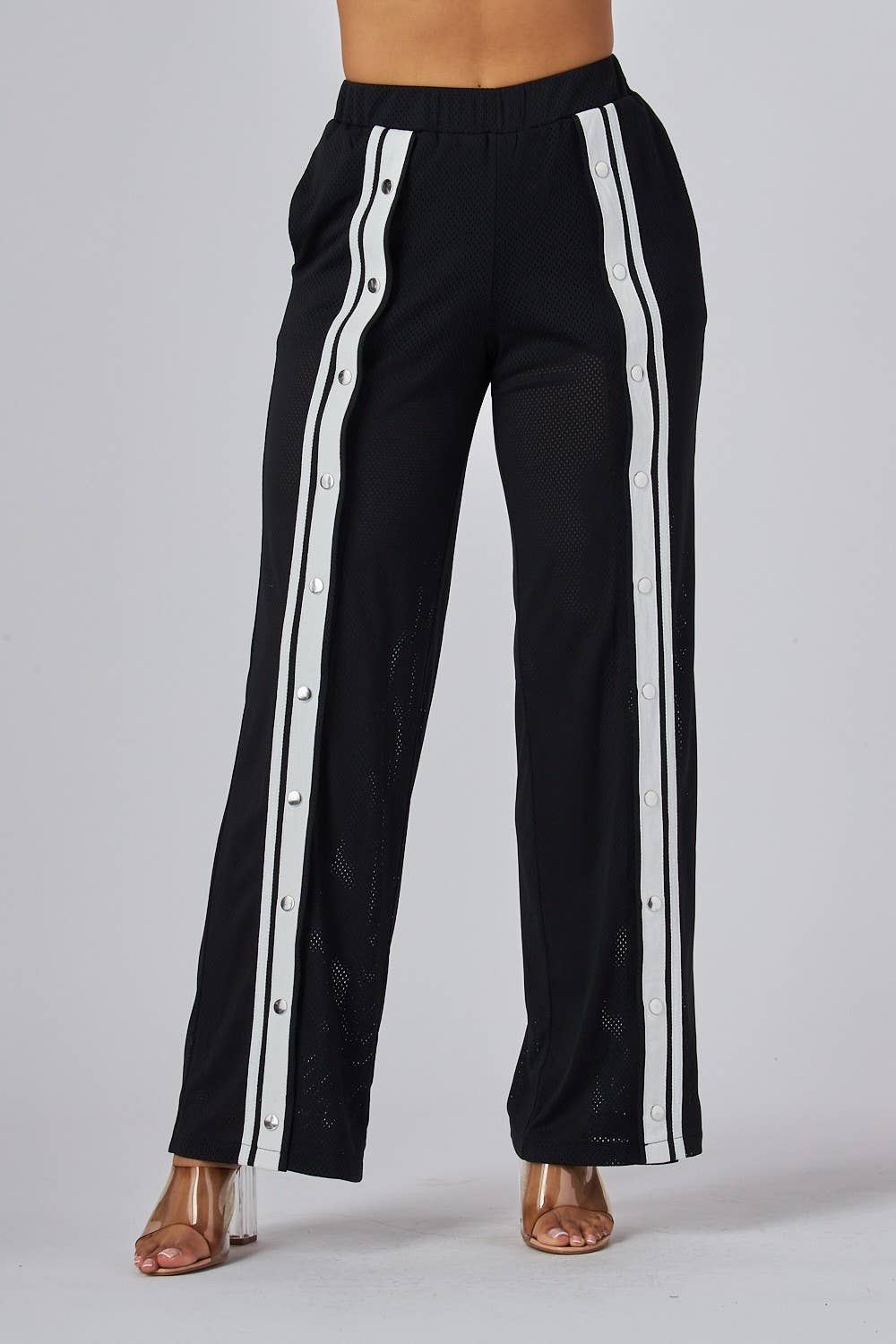 Hot & Delicious - Wholesale Broek - Dames - Sky Snap Mesh Broek (HDP33382)0