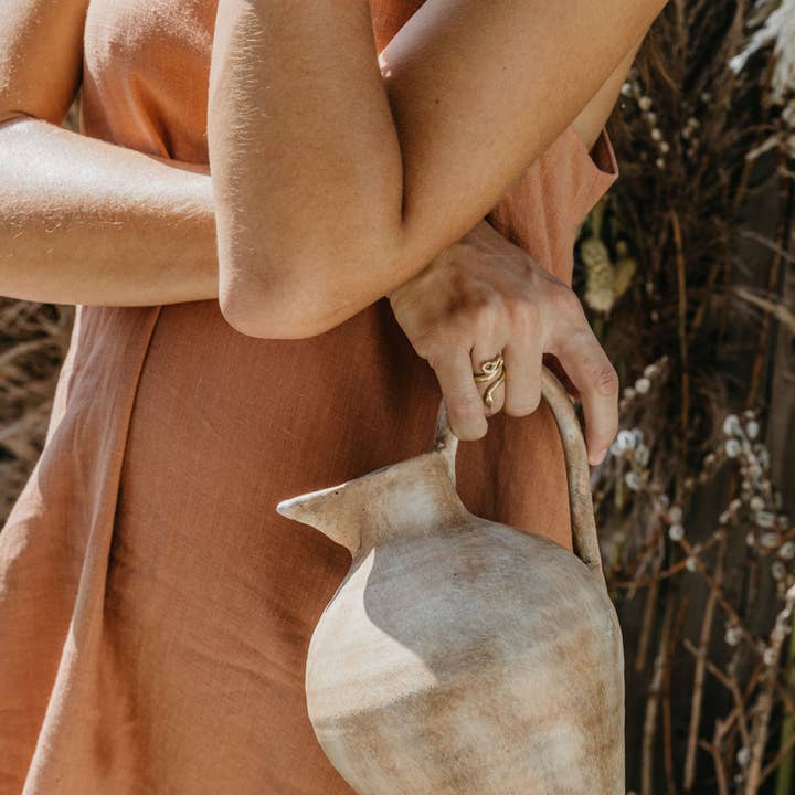 Amano Studio - Wholesale Cocktail/Statement Ring - Golden Serpent Ring2