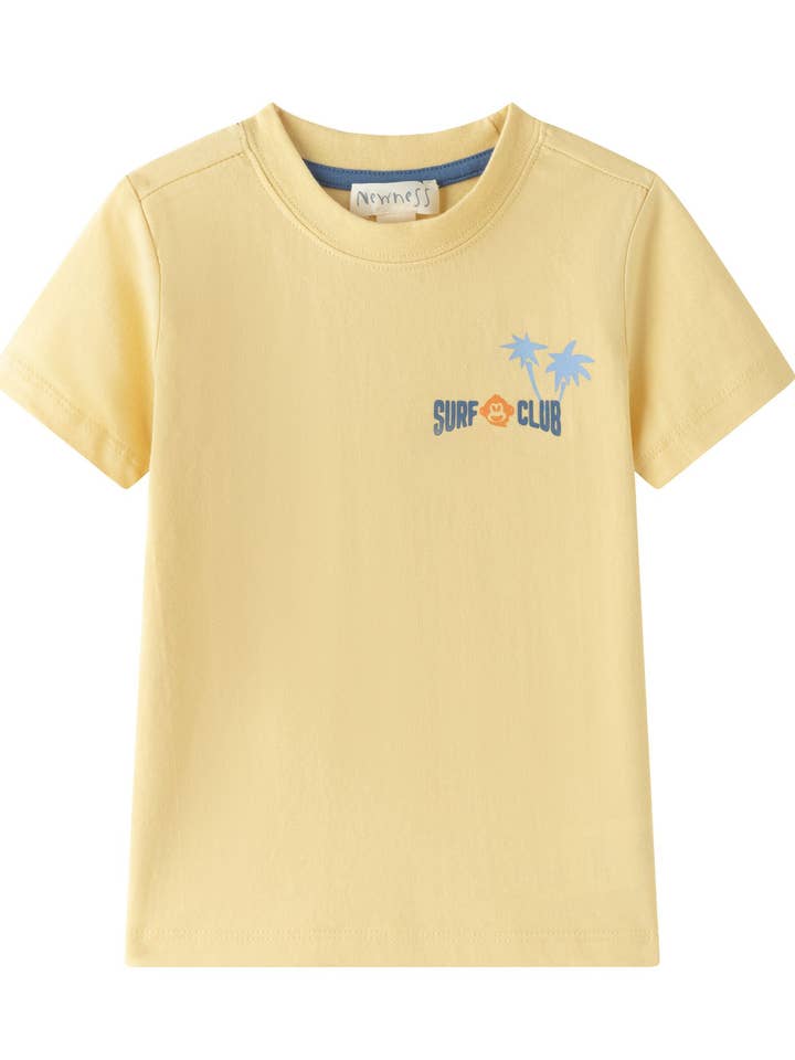 Gul surferdetaljer drenge T-shirt 3-9A JBV66240 for engroshandel hos Newness Kids