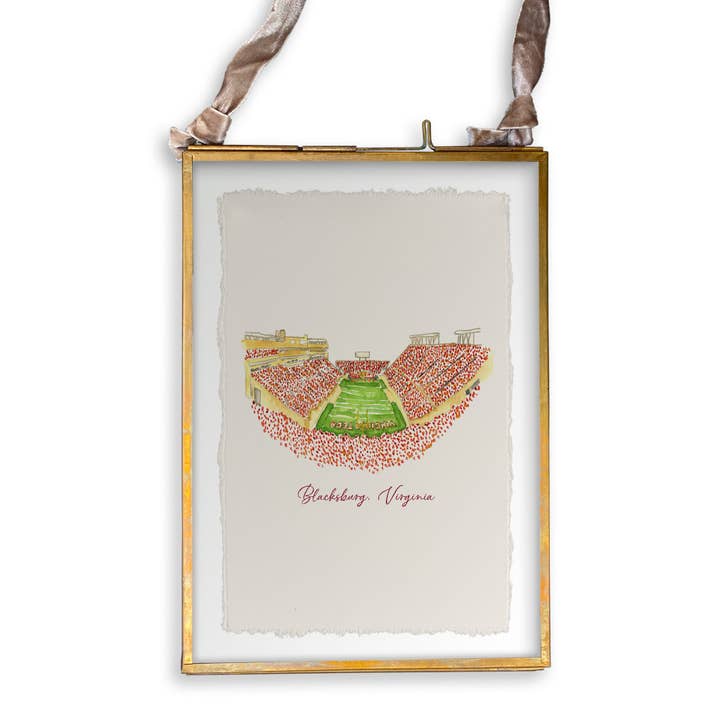 French Graffiti - Venta al por mayor Paños de cocina - Estadio de Blacksburg, Virginia13