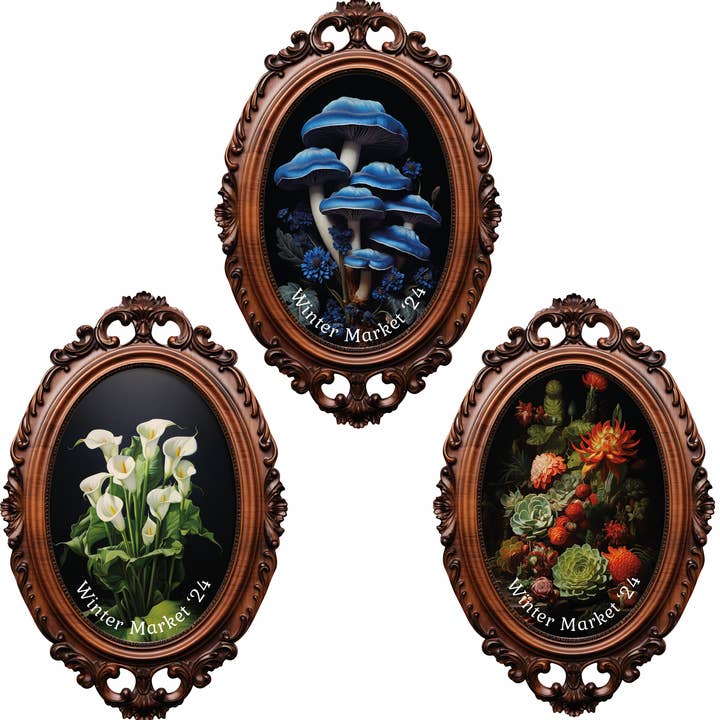 Standish House - Wholesale Art Print - Mushroom Art, mushroom sign, Wall art, framed art, Victorian26