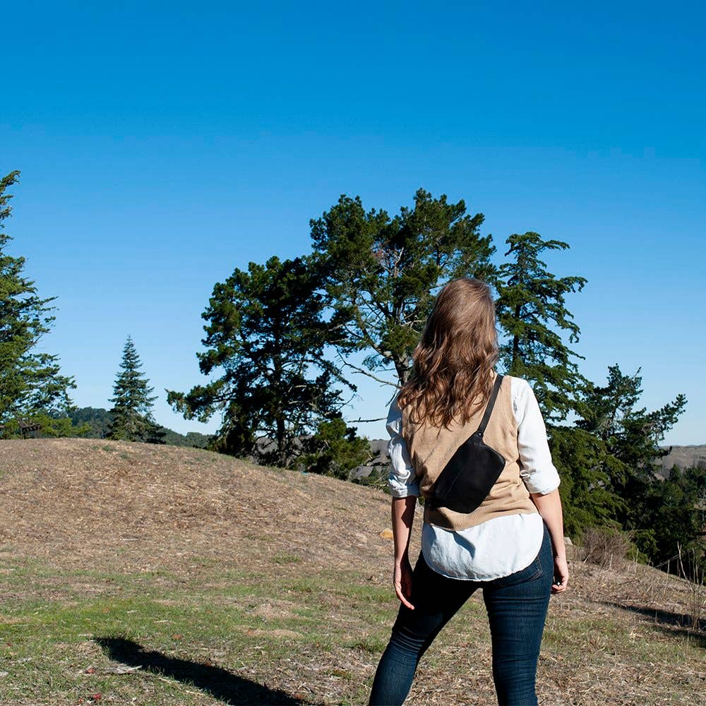 normal Behaviour - Wholesale Belt Bag - Women's - Hippack waist bag in Green, Yellow, Brown & Black, adjustabl0