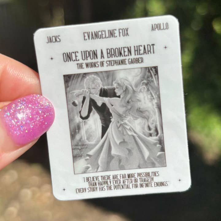 Autocollant d'affiche du film Il était un cœur brisé pour la vente par Awfullynerdy.co