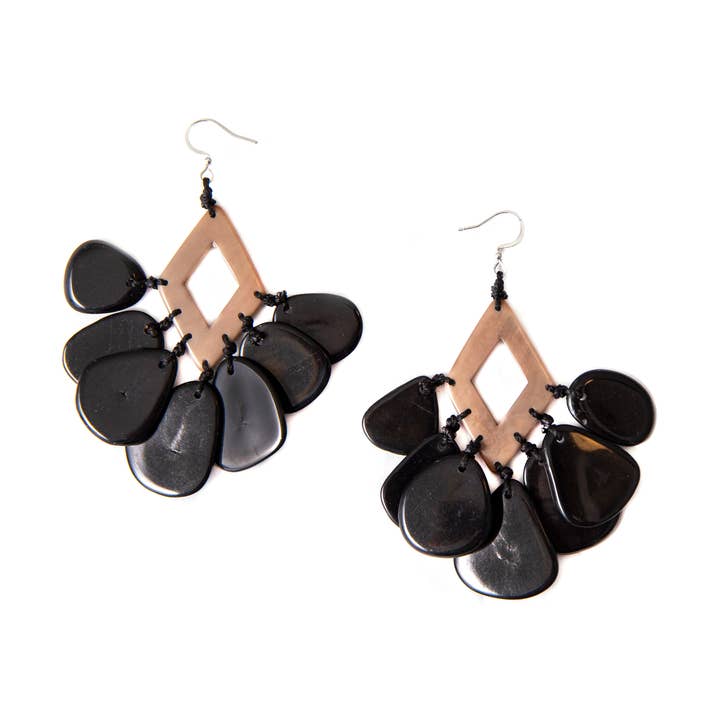 Pendientes Mystique para venta al por mayor de Organic Tagua Jewelry