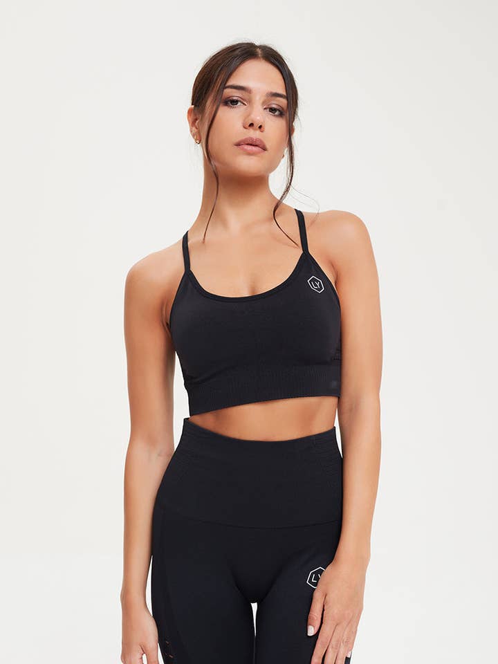 Bali Top - Black for engroshandel hos We Are Lola Yoga