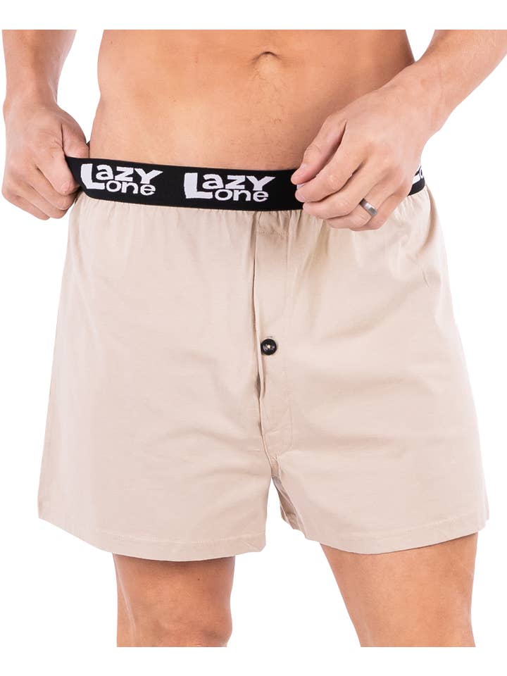 Lazy One - Wholesale Underwear - Men's - Grey Butt Load Boxer3
