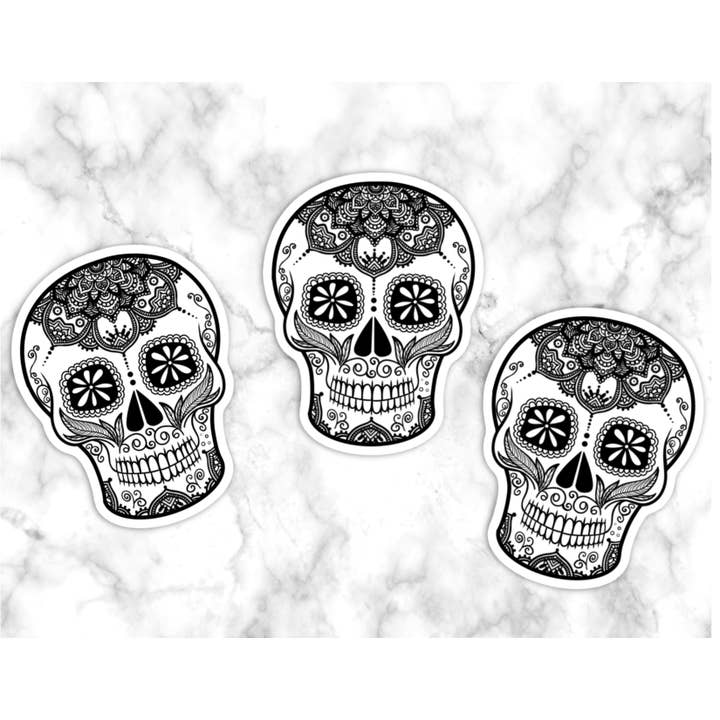 GatikaChicShop – Großhandel Aufkleber – Totenkopf-Aufkleber | Designer-Sto3