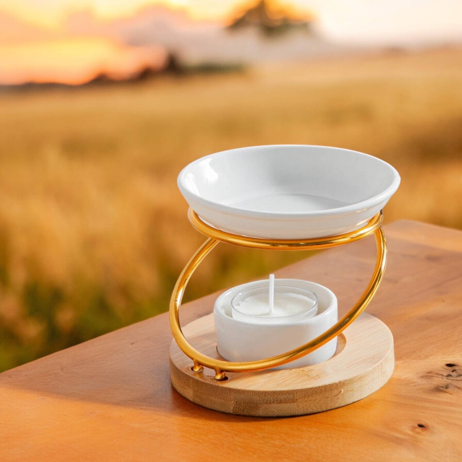 Zen'Arôme - Wholesale Oil Warmer - Hula scented wax warmer and scented melt - gift idea5