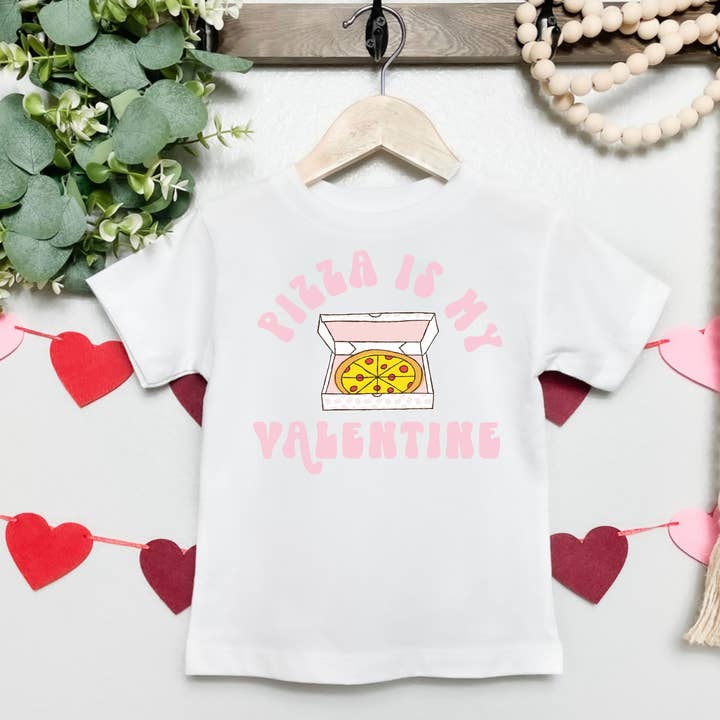 Pizza Valentins-T-Shirt für den Großhandel von Peach Tree Textile + Trends