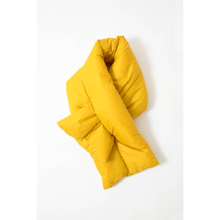 Abstract - Wholesale Scarf - Women's - Water-repellent recycled nylon padded scarf7