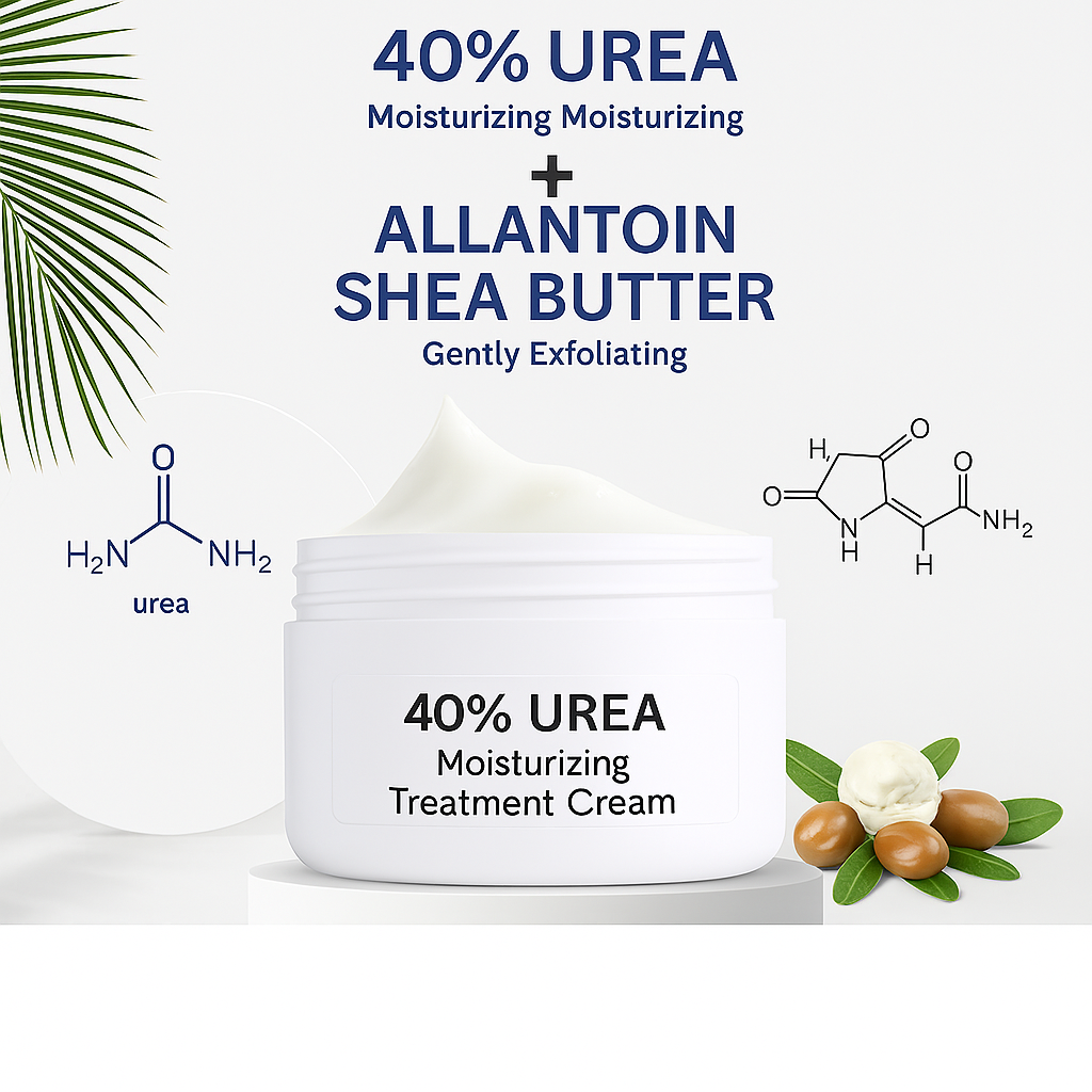 Beautique Goals – wholesale Foot cream – 40% Urea Moisturizing Treatment Cream for Feet:1