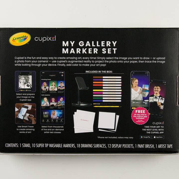 Cupixel – Großhandel Kunstset – Kind & Baby – Crayola Cupixel My Gallery Kunstset 1