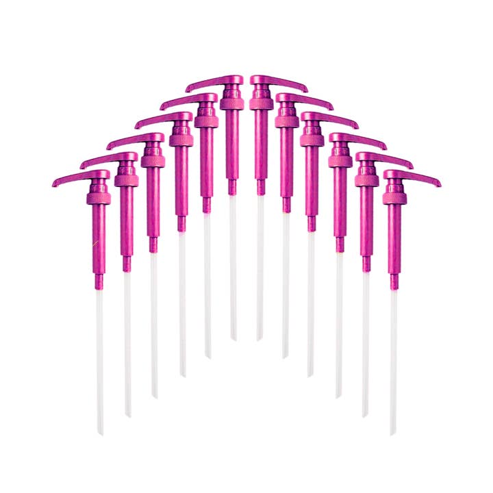 Jordan's Skinny Mixes - Wholesale Cocktail Shaker - Pink Syrup Pump for 750ml Syrup Bottle