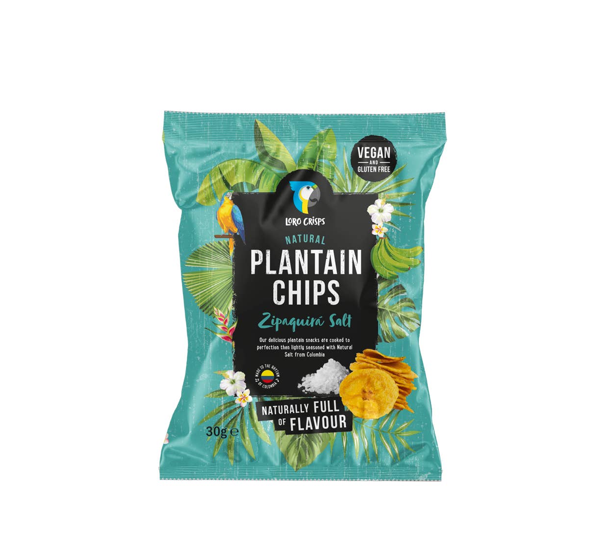 Loro Crisps - Wholesale Crisps - Loro Crisps Plantain Crisps - Zipaquira Salt