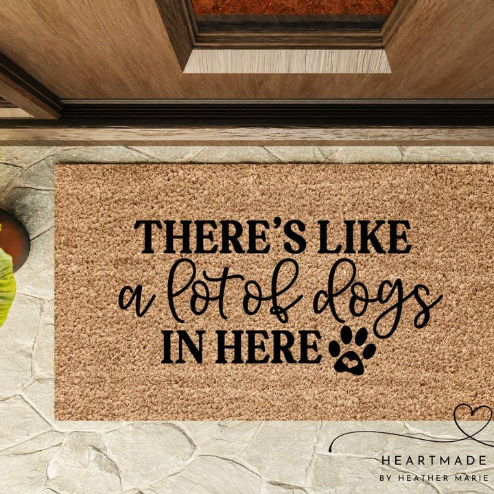 Zerbino "Come, Un Sacco di Cani". per la vendita all'ingrosso da parte di Heartmade By Heather Marie, LLC