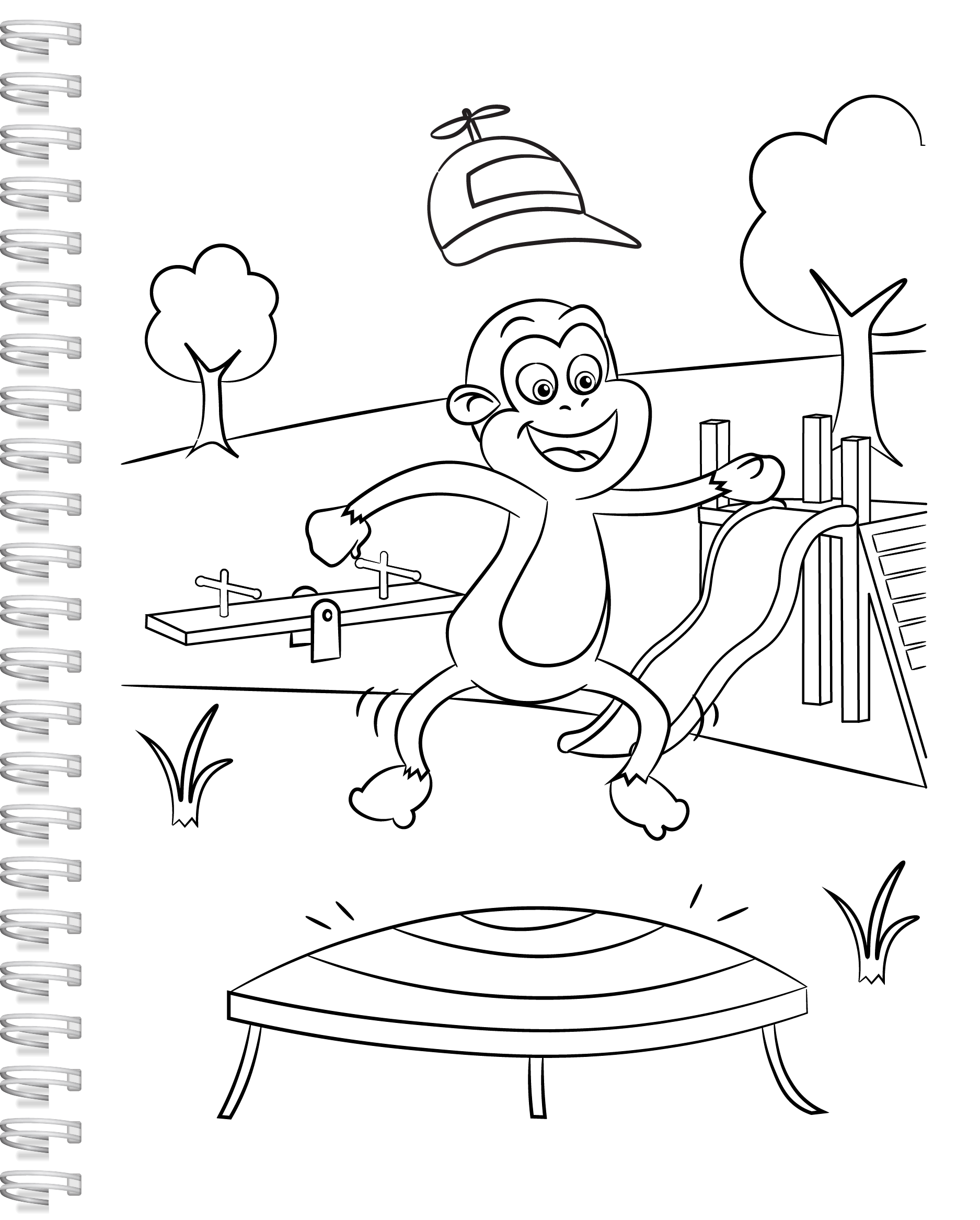 Topulo - Wholesale Coloring & Activity Book - Kids & Baby - Funny Animals Coloring Book3