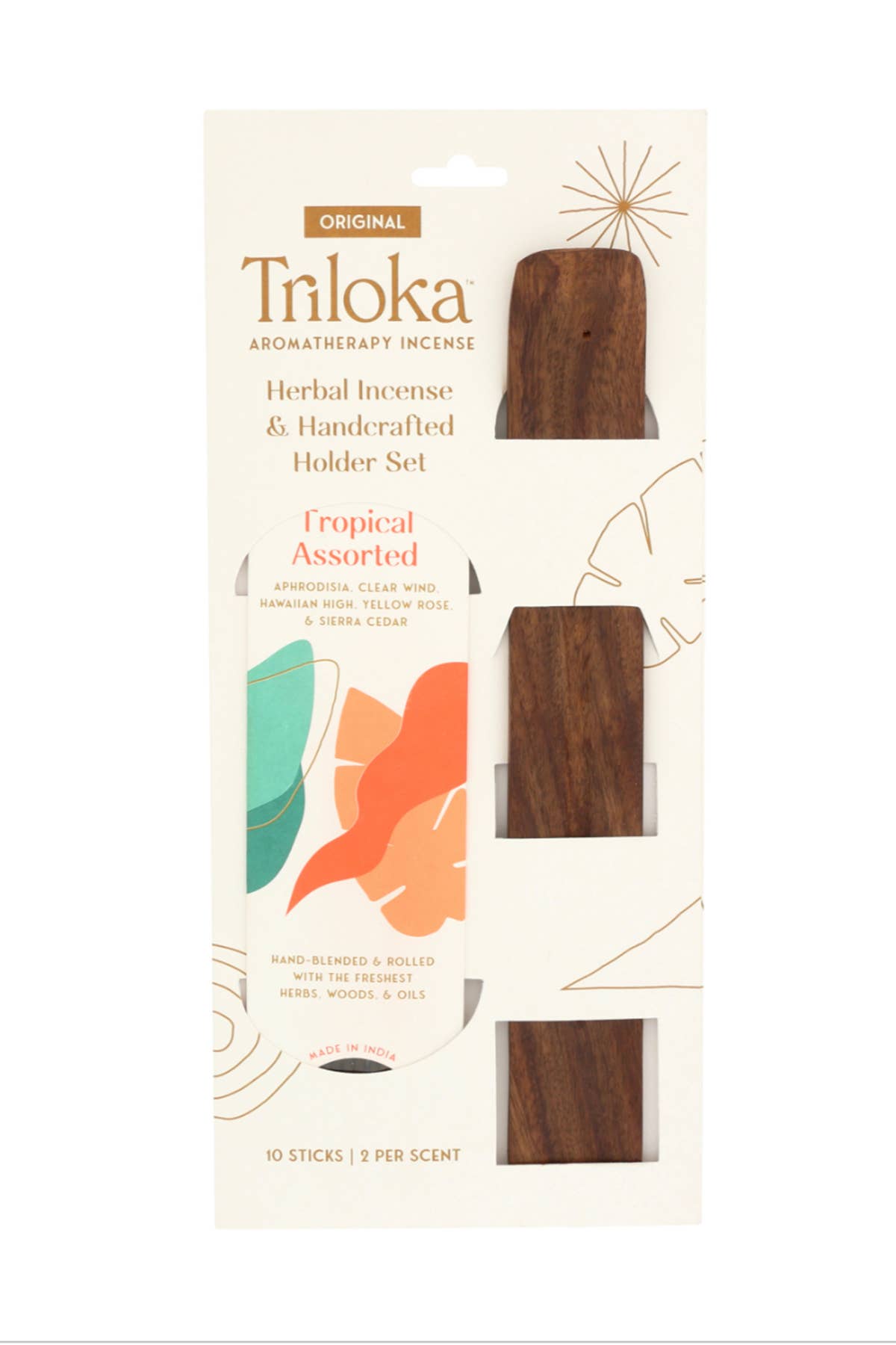 Triloka - Wholesale Incense Holder - Triloka Incense & Holder Gift Set0