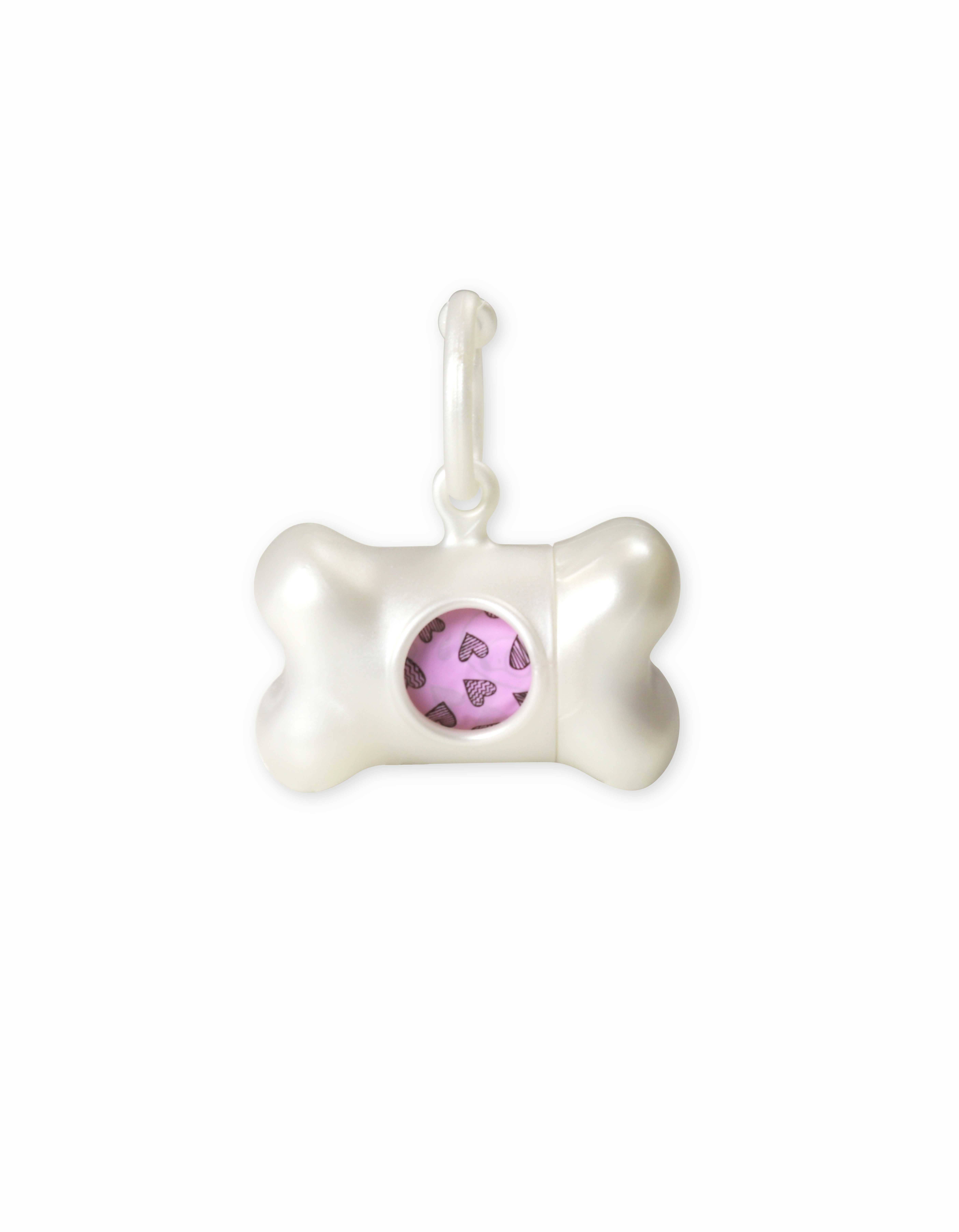 United Pets - Vendita all'ingrosso Dispenser di sacchetti per la cacca - Bon Ton Nano - Dispenser di sacchettini igienici - Pearl0