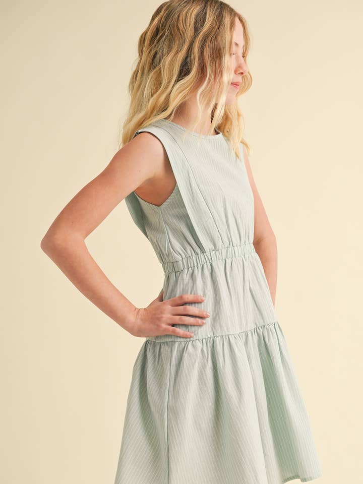 heart and arrow - Wholesale Dress – Kids - TWEEN GIRLS KIDS 2 TIER KNEE LENGTH DRESS (7/14)5