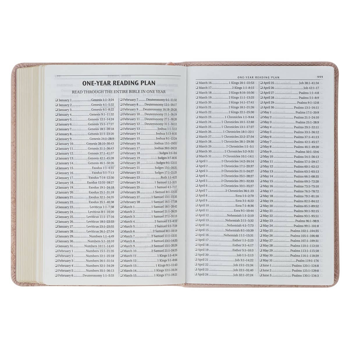 Christian Art Gifts - Wholesale Religion - KJV Bible Compact Faux Leather, Pink 20256