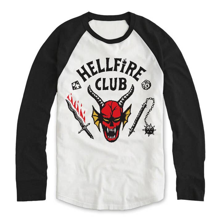 Stemma del Hellfire Club - Maglia da baseball a maniche lunghe per la vendita all'ingrosso da parte di Heroes Inc. Europe B.V.