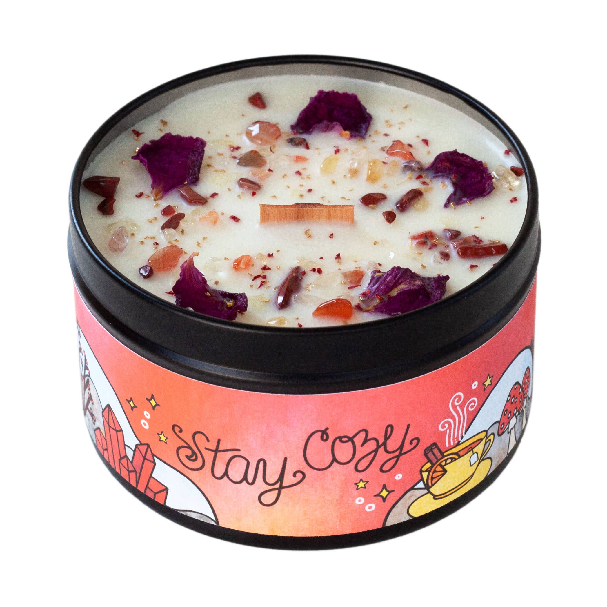 Rachel Beyer - Wholesale Travel Candles - Stay Cozy - Winter Holiday Christmas Candle - Orange Spice9