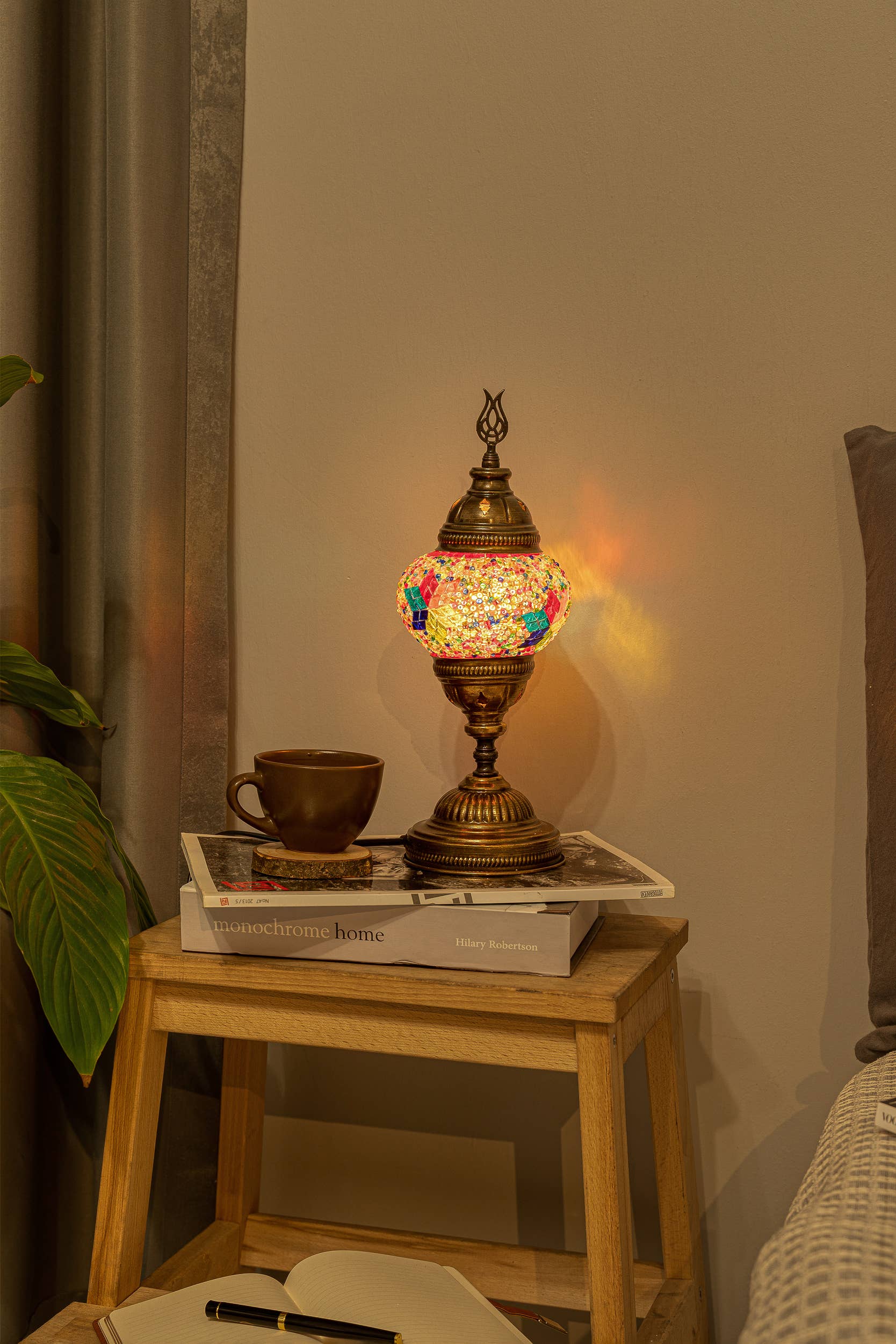 KAFTHAN - Vendita all'ingrosso Lampada da scrivania/d'accento - Lampade a Mosaico | Illuminazione Regalo Decorativo per le Feste di Natale15