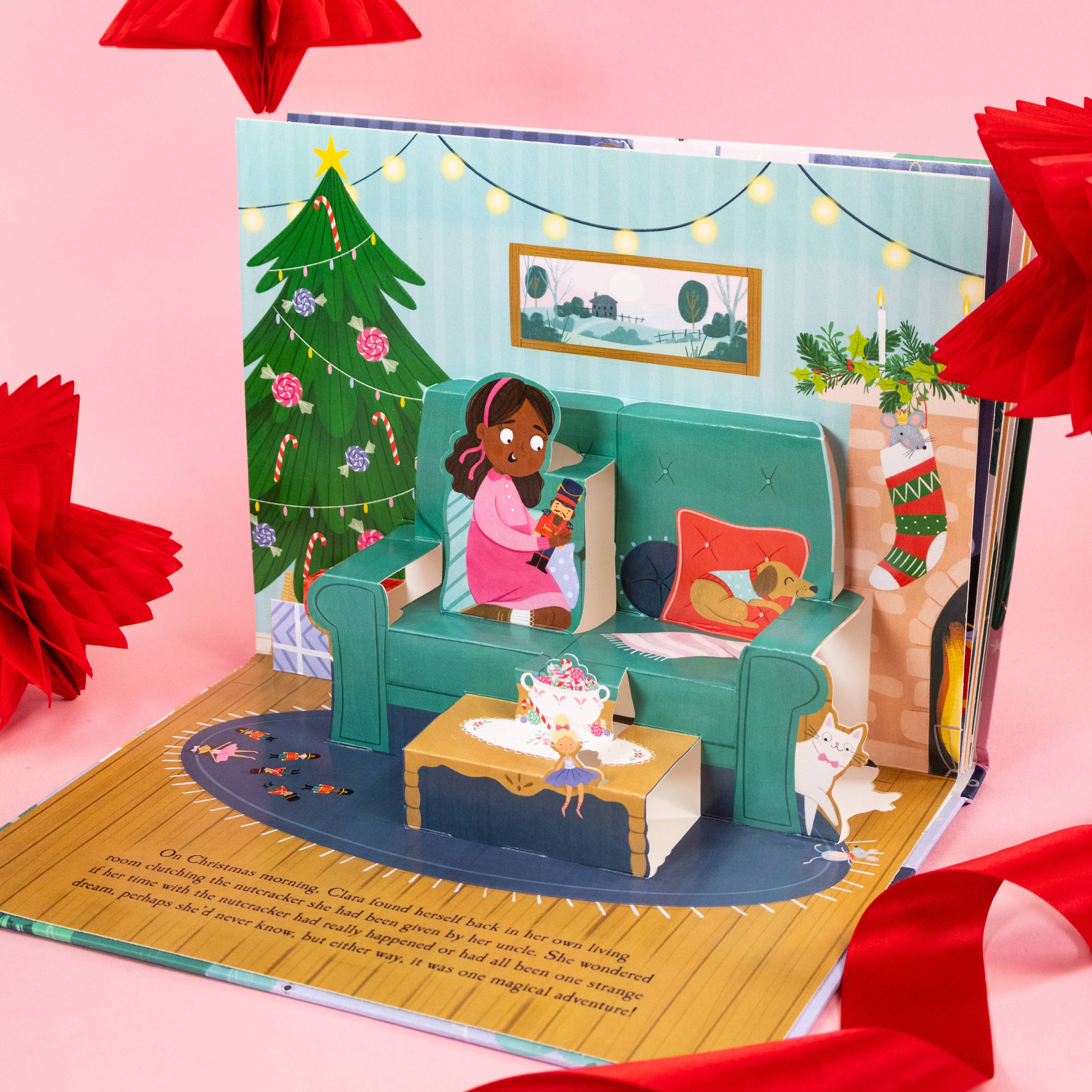 Robert Frederick Ltd - Vente Livre pour enfants de maternelle (de 3 à 5 ans) - Casse-Noisette - Livre pop-up de Noël pour enfants1