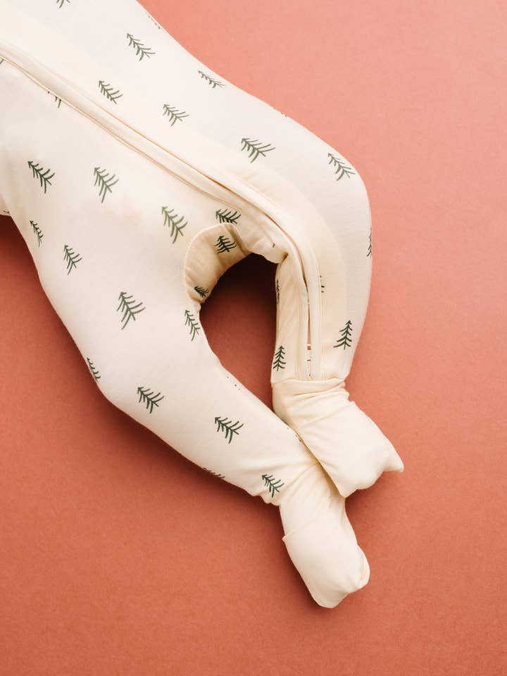 Little One Shop - Wholesale Sleepsuit - Baby - Pine Forest Bamboo Sleeper6