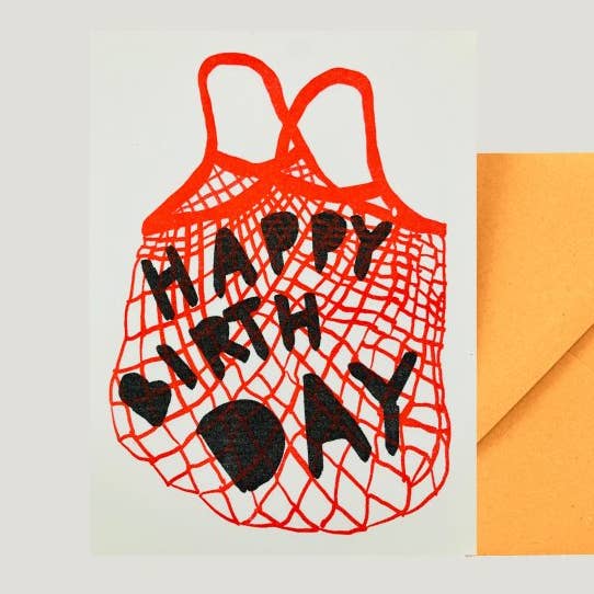 Grattis på födelsedagen shoppingväska för wholesale av superjujupress